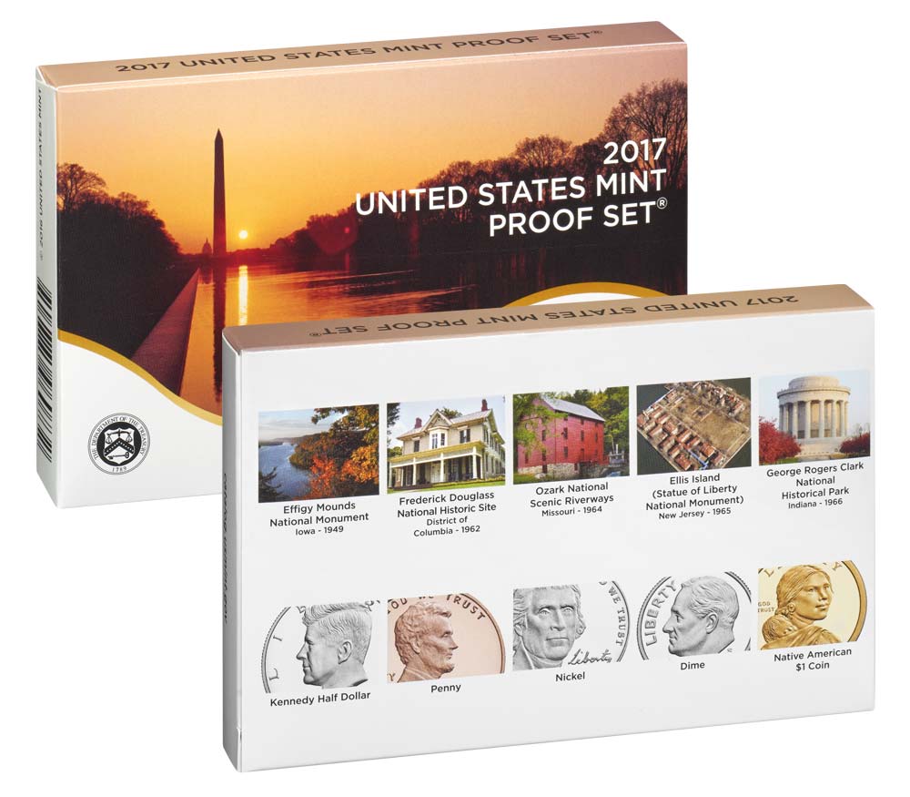 2017 United States Mint Proof Coin Set